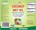 Coconut Fractionated MCT Oil - 1 Gallon