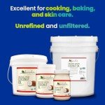 Organic Extra Virgin Cold Pressed Coconut Oil 128 oz