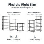 Adjustable Heavy Duty Steel Wire Rack Organizer