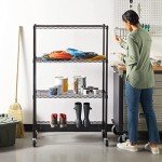 Adjustable Heavy Duty Steel Wire Rack Organizer