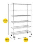 Heavy Duty Metal Shelving Organizer for Garage