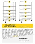 Heavy Duty Metal Shelving Organizer for Garage