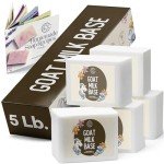 Goat Milk Soap Base, 5 LB - Unscented