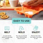 Handmade Soap Base Sampler Kit with Molds