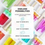 Handmade Soap Base Sampler Kit with Molds