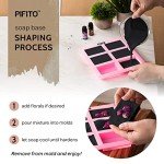 Pifito Natural Charcoal Melt and Pour Soap Base