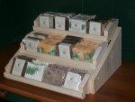 Three-Tier Wooden Soap Display for 36 Bars