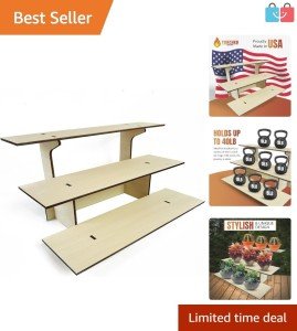 3-Tier Portable Display Stand for Craft Shows