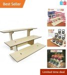 3-Tier Portable Display Stand for Craft Shows