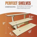 3-Tier Portable Display Stand for Craft Shows