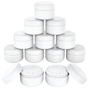 12 Pack of 4oz Lotion and Cream Jars