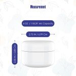 12 Pack of 4oz Lotion and Cream Jars