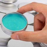 12-Pack Refillable 2 oz Aluminum Tin Jars