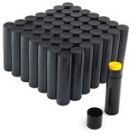 50 Pack Twist-Up Lip Balm Tubes for DIY