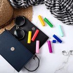 128 Refillable Lip Balm Tubes in 8 Colors