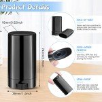 50 Pack Black Twist-Up Deodorant Containers