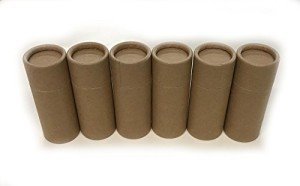 Biodegradable Push-Up Deodorant Containers - 6-Pack