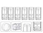 10 Pack Clear Refillable Deodorant Containers 30ml