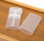 20-Pack Oval Lip Balm Tubes - Clear 15ml
