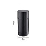 10 Pack Empty Twist-Up Deodorant Containers 75ml