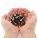 50 Pack Amber Glass Roller Bottles with Caps