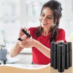 96 Pcs Essential Oil Roller Bottles - 10ml Glass