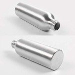 Set of 3 Refillable Aluminum Lotion Pump Bottles