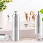 8 Pack 300ml Aluminum Bottles for Soaps & Cosmetics