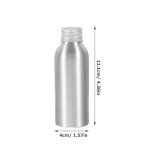 Aluminum Travel Bottles Set for Lotion & Shampoo