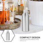 Aluminum Travel Bottles Set for Lotion & Shampoo