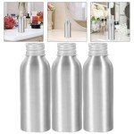 Aluminum Travel Bottles Set for Lotion & Shampoo