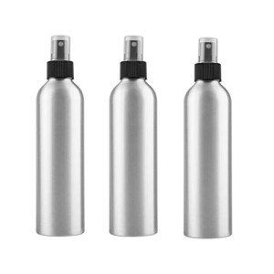 Set of 3 Refillable Aluminum Spray Bottles