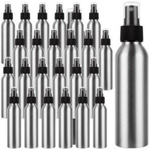 24PCS Mini Aluminum Spray Bottles for Travel