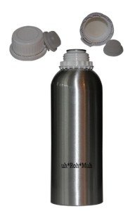 Aluminum Bottles for Oils & Cosmetics - 1250 ml