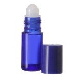 Travel-Friendly 5ml Glass Roll-On Perfume Bottles