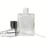 15ml Clear Square Glass Perfume Spray Bottle