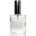15ml Clear Square Glass Perfume Spray Bottle