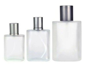 Frosted Glass Refillable Perfume Spray Atomizer