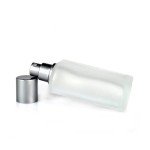 Frosted Glass Refillable Perfume Spray Atomizer