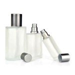 Frosted Glass Refillable Perfume Spray Atomizer