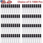 Black Refillable Spray Bottles for Perfume - 5ml