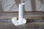 100 Eco-Friendly 4oz Paper Powder Shakers