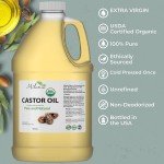 Organic Castor Oil - Pure & Hexane-Free