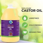 Pure Cold-Pressed Castor Oil - 1 Gallon