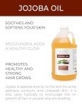 100% Pure Jojoba Oil - 64 oz Bottle