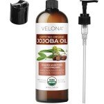 Organic Jojoba Oil with Pump - 16 fl oz