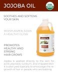Organic Jojoba Oil - 64 Fl Oz Pure Oil