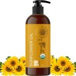 Pure Organic Sunflower Oil for Skin & Hair
