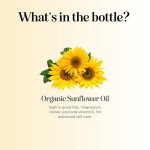 Pure Organic Sunflower Oil for Skin & Hair