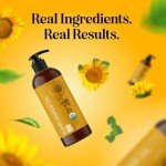 Pure Organic Sunflower Oil for Skin & Hair